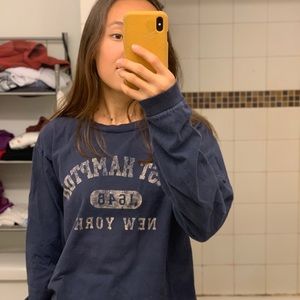 Vintage Cropped Long Sleeve